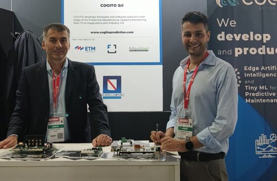 AI per la Diagnostica in Tempo ReAI per la Diagnostica in Tempo Reale: COGITO Srl a SMAU Napoli 2023ale: COGITO Srl a SMAU Napoli 2023