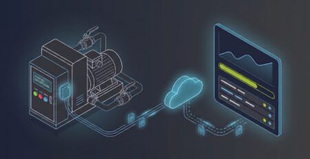 Modulo di monitoraggio retrofit su macchinario industriale per il modello Machine as a Service (MaaS)